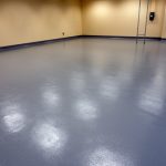 Commercial Kitchen Flooring Job Site