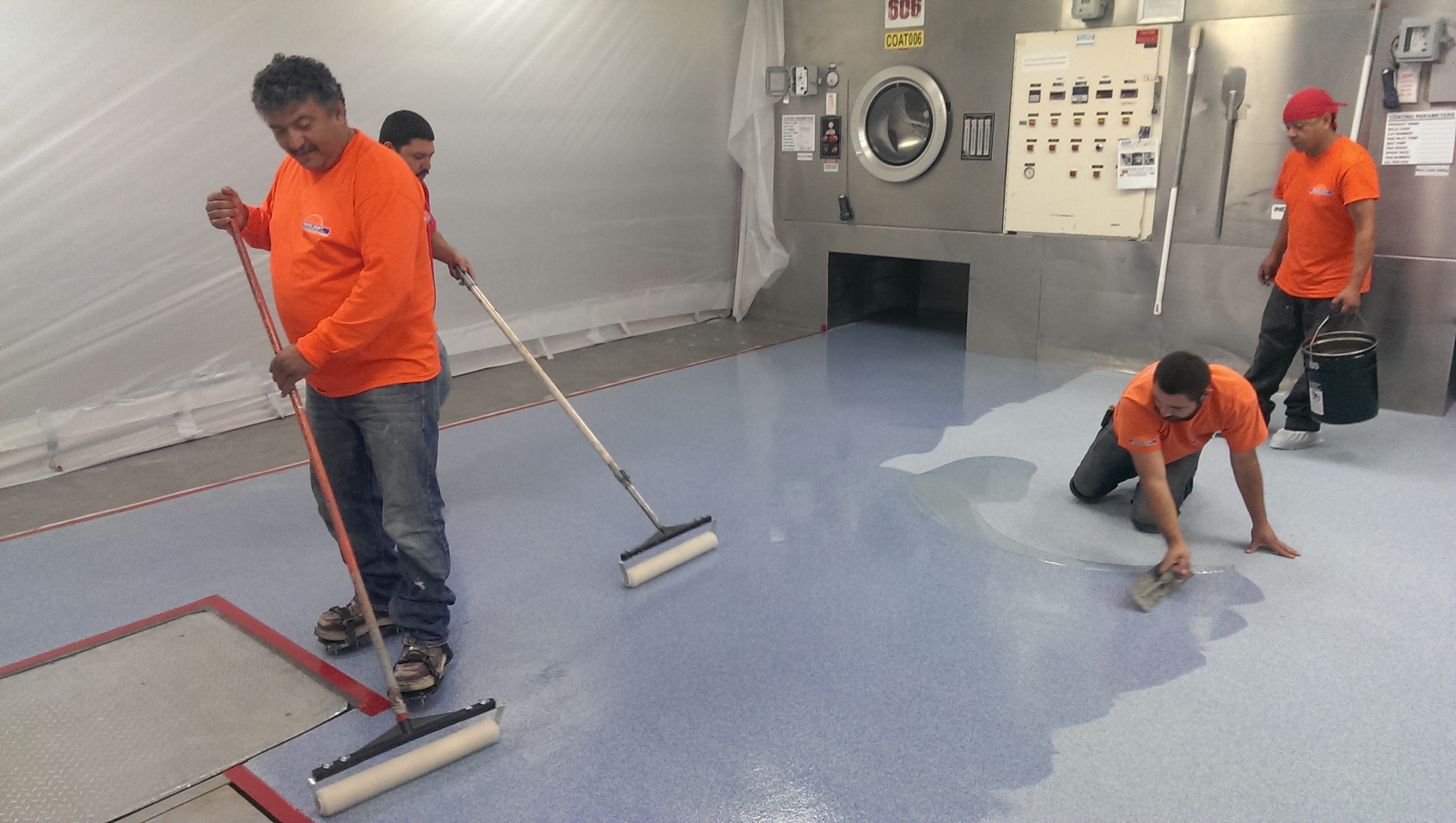 Pharmaceutical Epoxy Floor Coating Installation